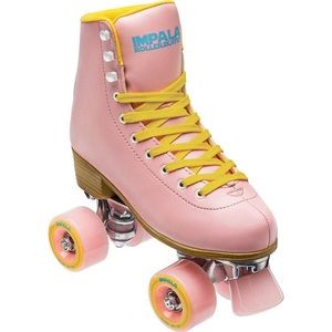 Impala Vegan Roller Skate Size 7 in pink/yellow